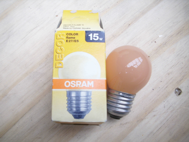 Osram decor kogellamp 15W E27